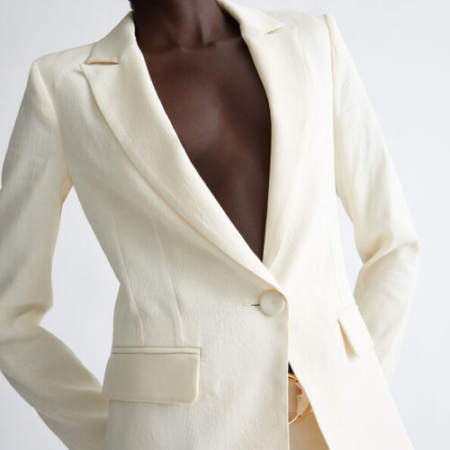 Cappotto da donna bianco con chiusura a bottoni - HINNOMINATE - Pavidas