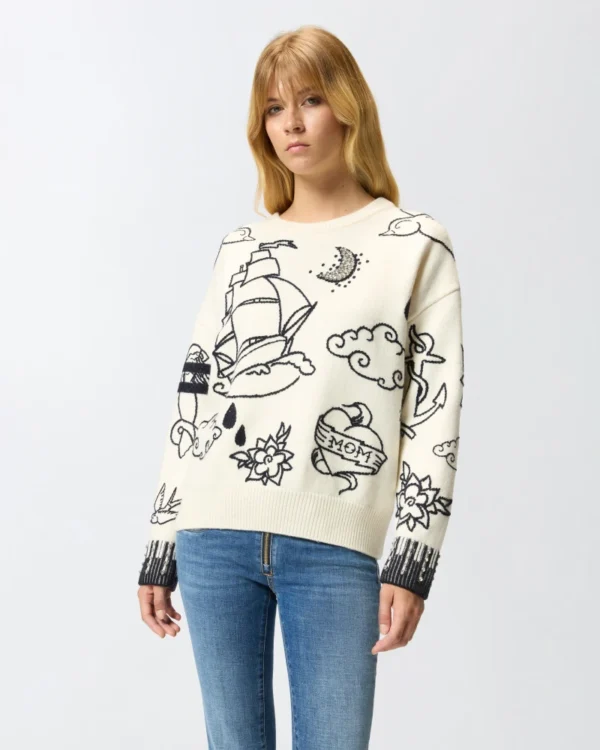 ANDROS maglia PINKO