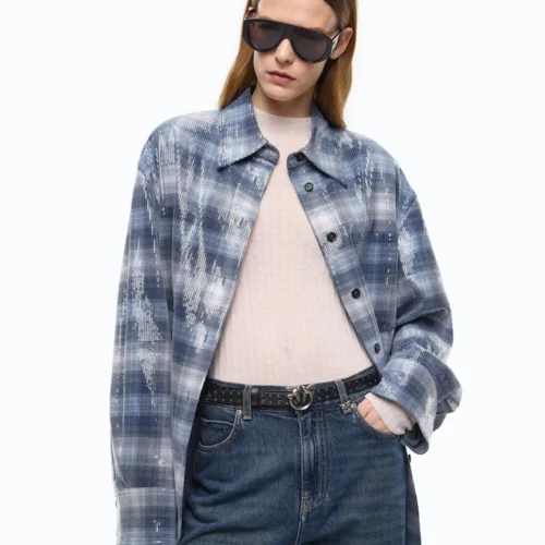 ORCHIDEA overshirt PINKO