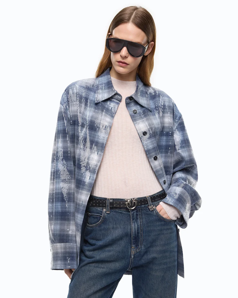 ORCHIDEA overshirt PINKO