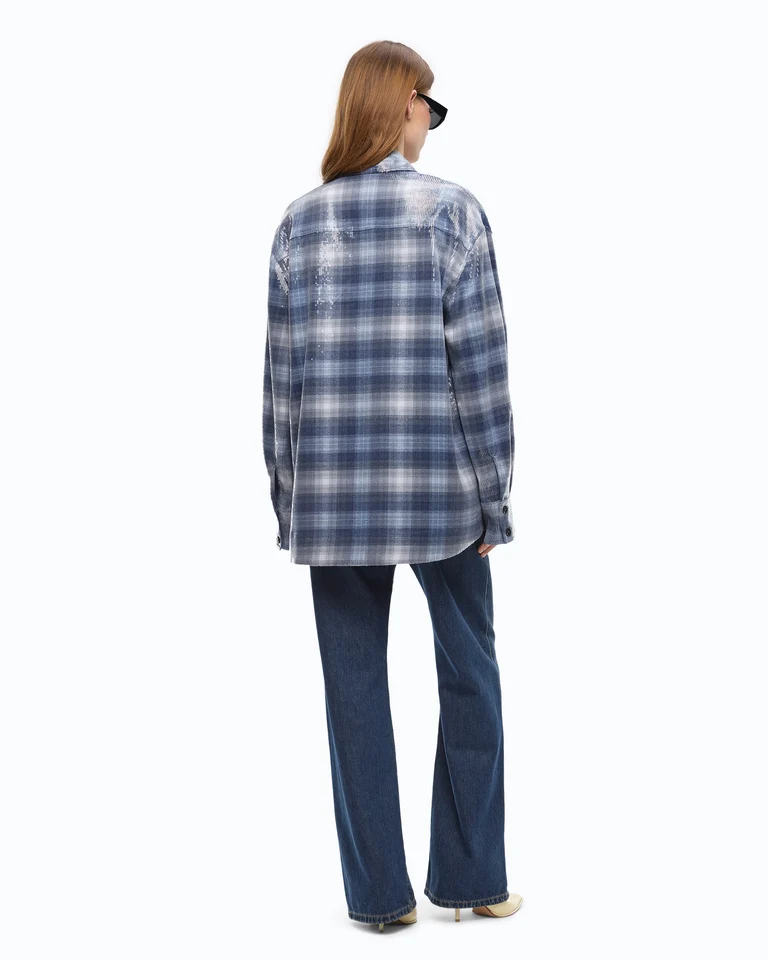 ORCHIDEA overshirt PINKO - immagine 4