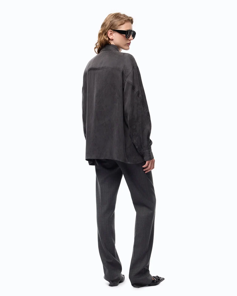 CARESER camicia twill PINKO - immagine 4